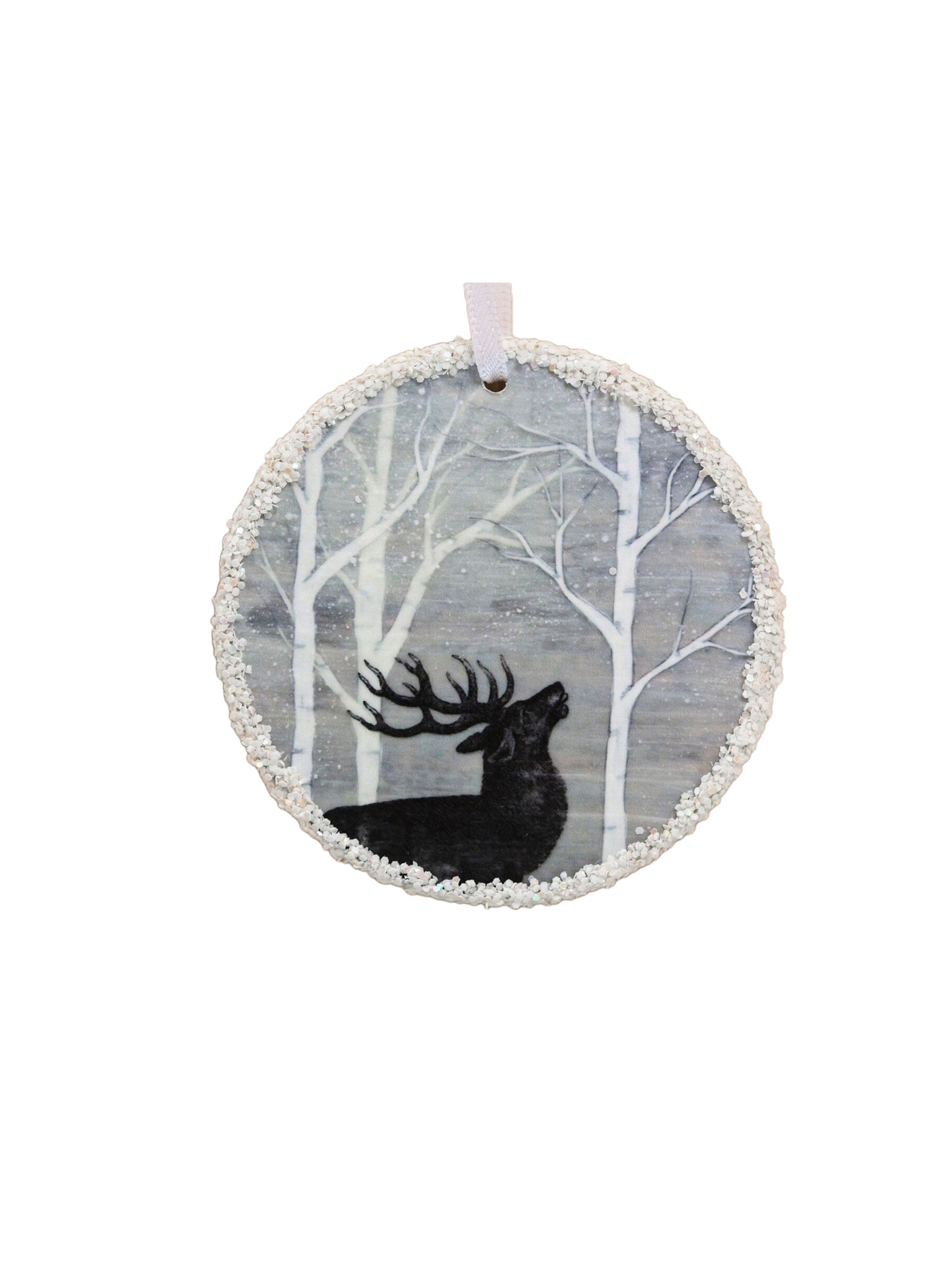 Woodland Deer Ornaments First Snow Weston Table