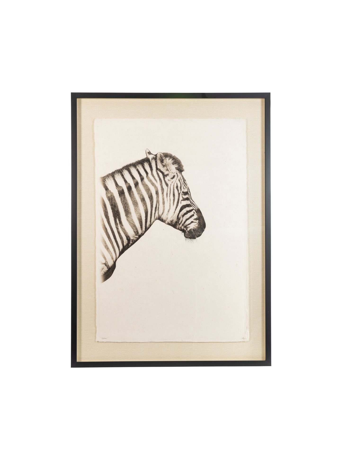 Zebra Wall Art 20 x 30 Weston Table