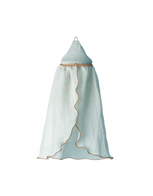 Maileg Miniature Bed Canopy Mint Weston Table